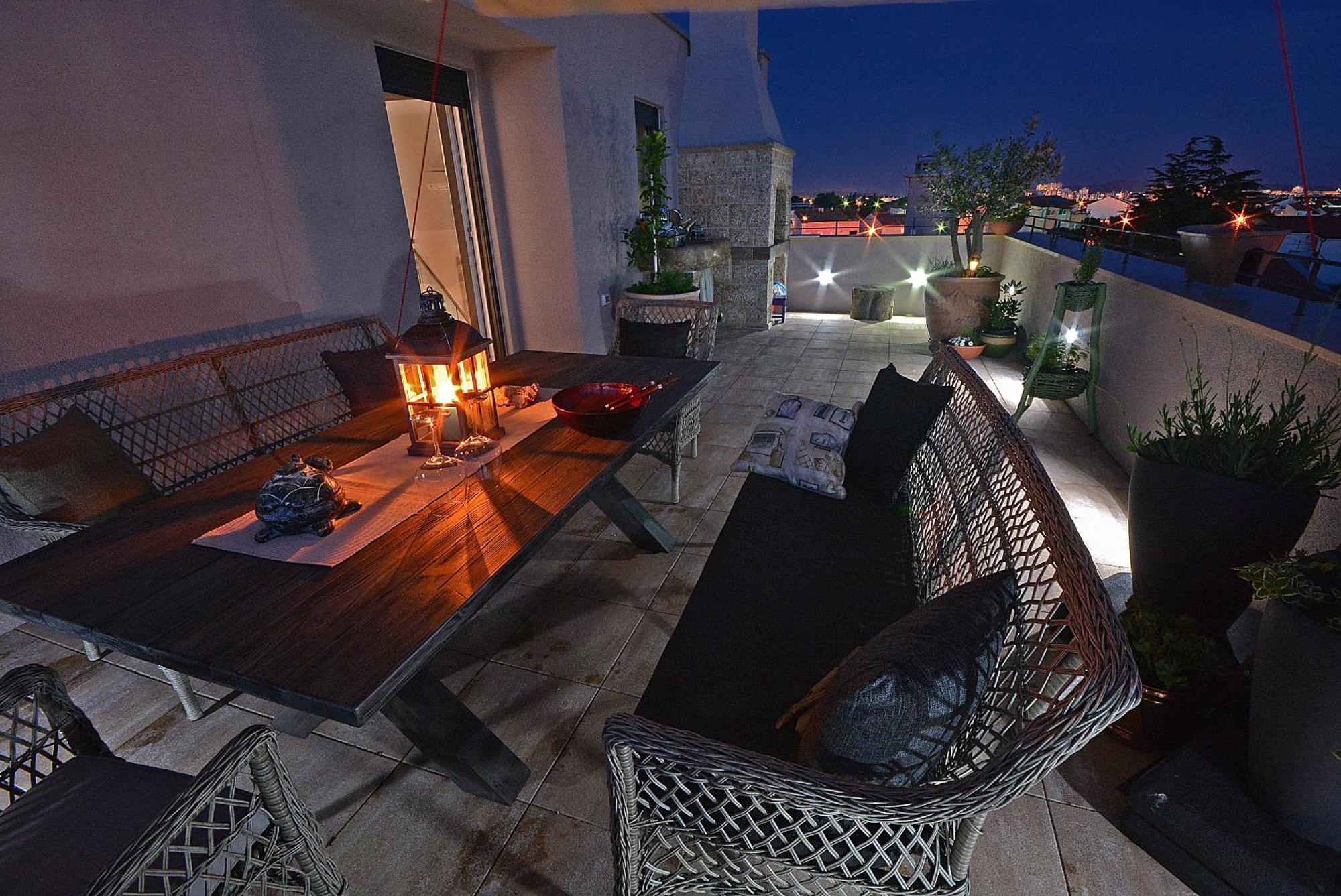 Apartment Garden Terrace Zadar Dış mekan fotoğraf